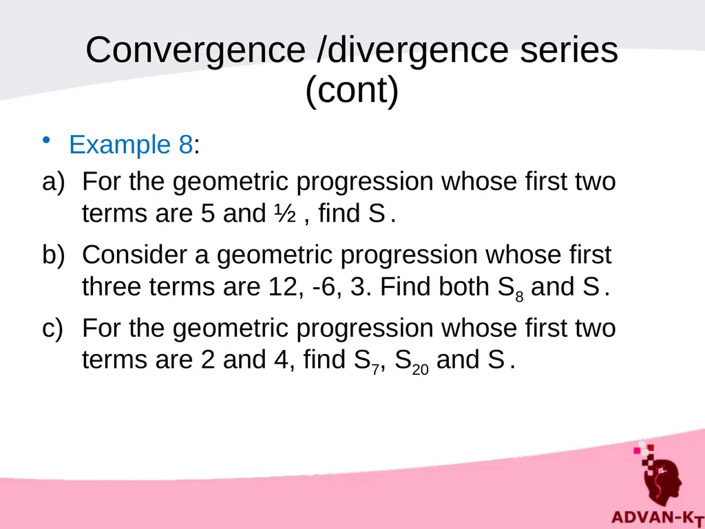 SEQUENCES AND SERIES Introduction - Sequence A - slide 20 of 20