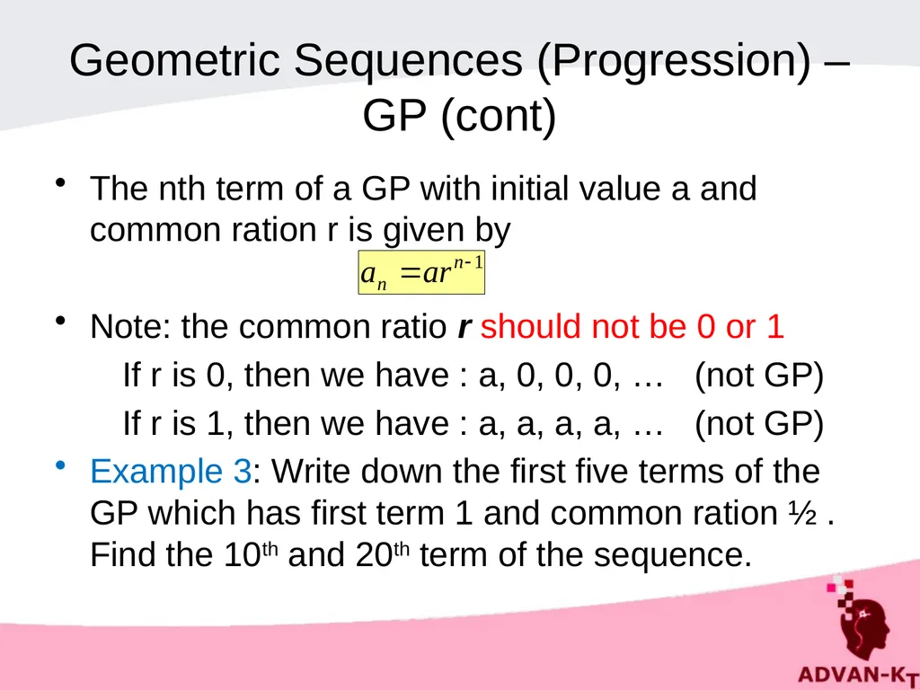 SEQUENCES AND SERIES Introduction - Sequence A - slide 9 of 20