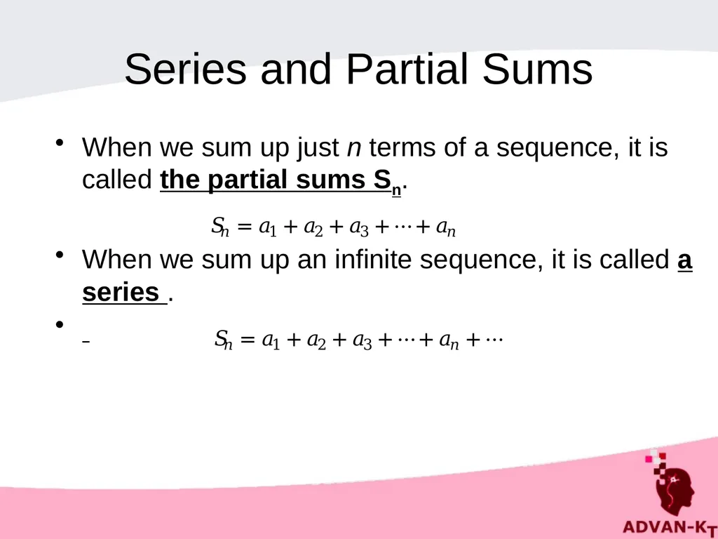 SEQUENCES AND SERIES Introduction - Sequence A - slide 13 of 20