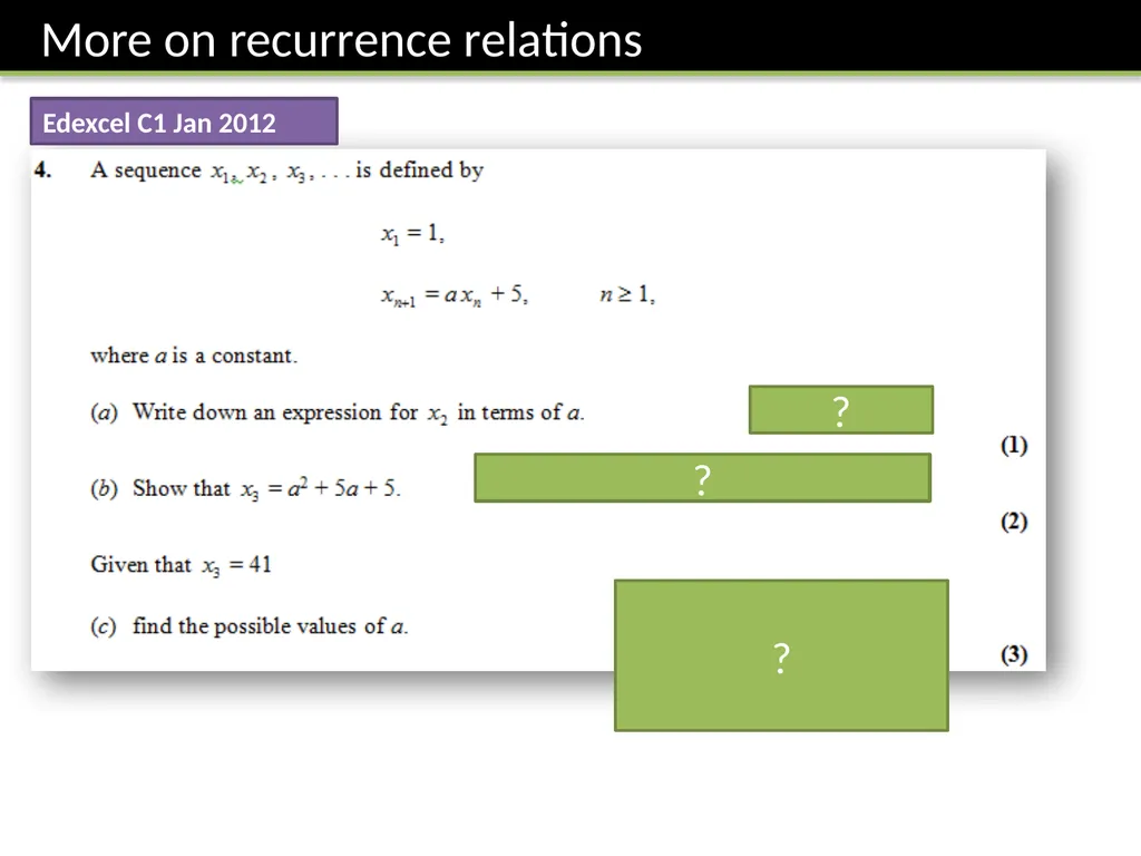 C1 Chapter 6 Arithmetic Series Dr J Frost - slide 17 of 17