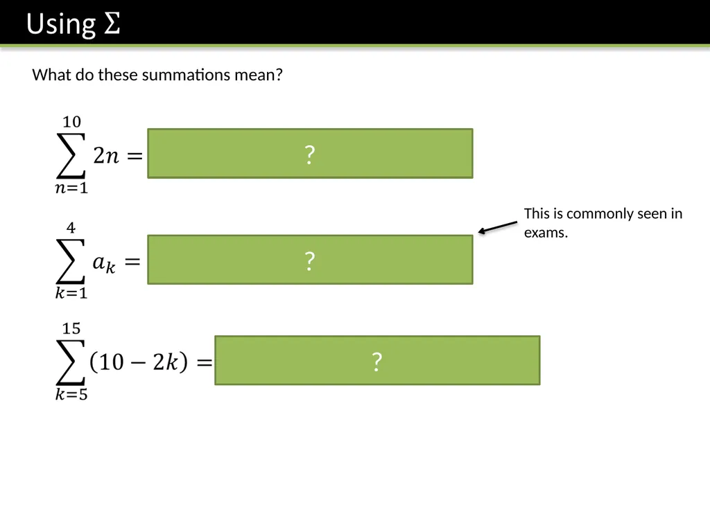 C1 Chapter 6 Arithmetic Series Dr J Frost - slide 14 of 17