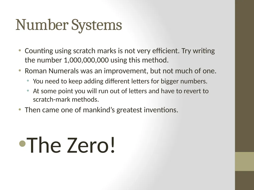 Binary Arithmetic Numbers Inside the Computer - slide 3 of 48