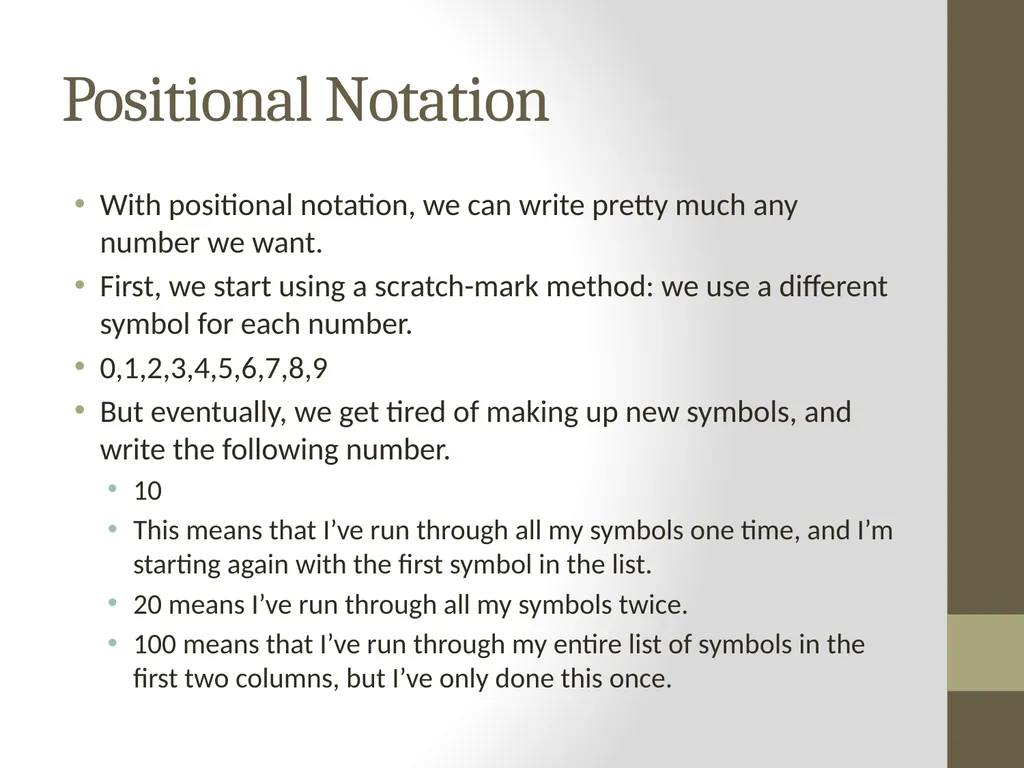 Binary Arithmetic Numbers Inside the Computer - slide 4 of 48