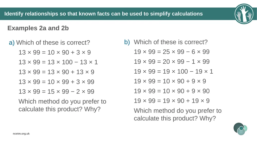 Solving problems using the associative, - slide 15 of 32
