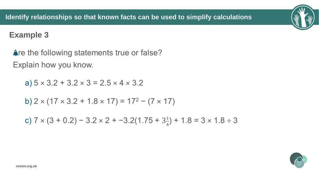 Solving problems using the associative, - slide 20 of 32