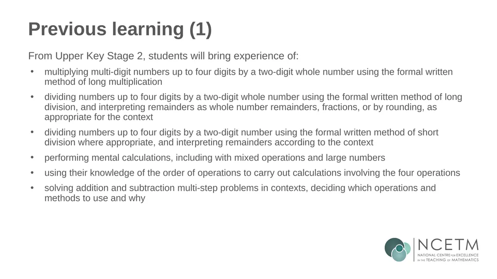 Solving problems using the associative, - slide 29 of 32