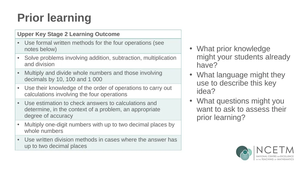 Solving problems using the associative, - slide 8 of 32