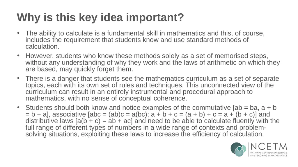 Solving problems using the associative, - slide 7 of 32