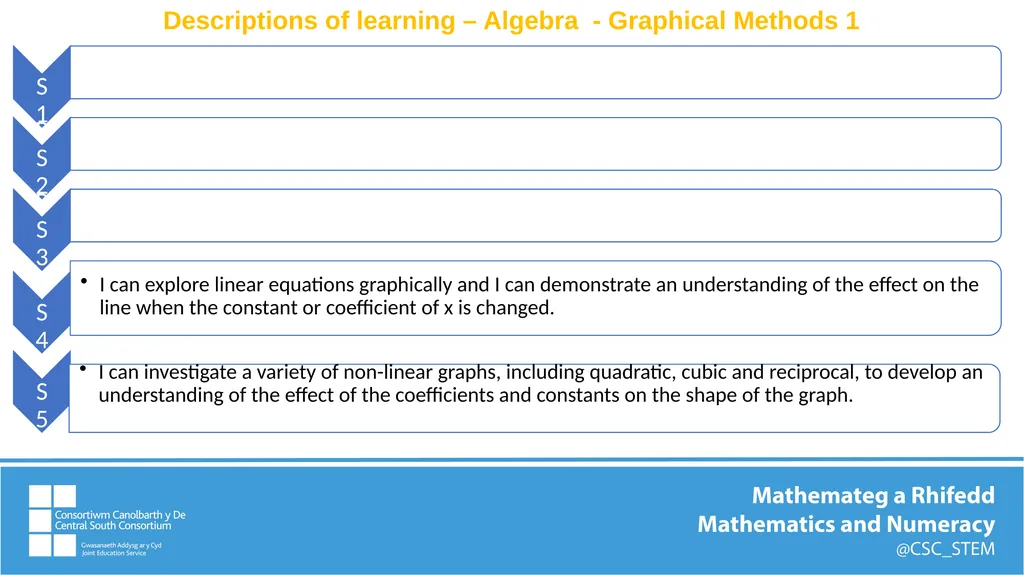 WM2:- Algebra uses symbol systems to express the - slide 20 of 23