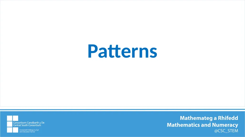 WM2:- Algebra uses symbol systems to express the - slide 2 of 23