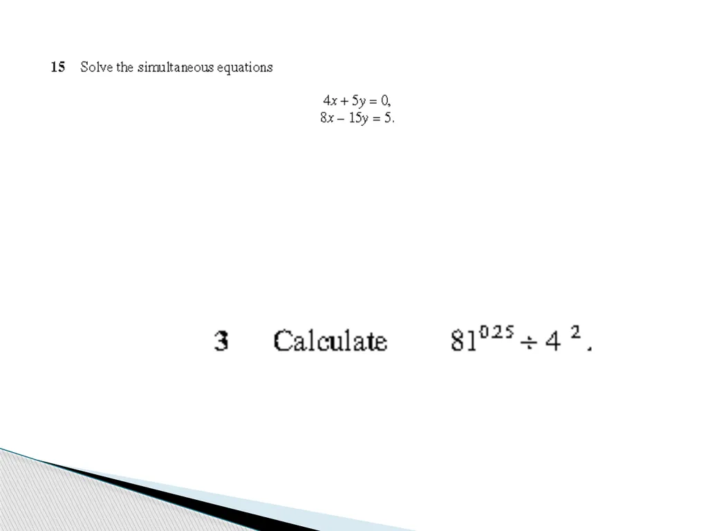 ALGEBRA REVISION YEAR 10 KAUSAR KHAN - slide 20 of 23