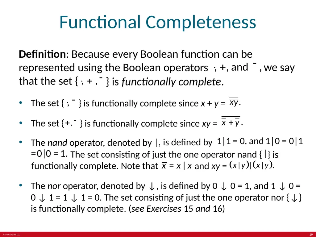 Boolean Algebra Chapter 12 With Question/Answer - slide 19 of 28