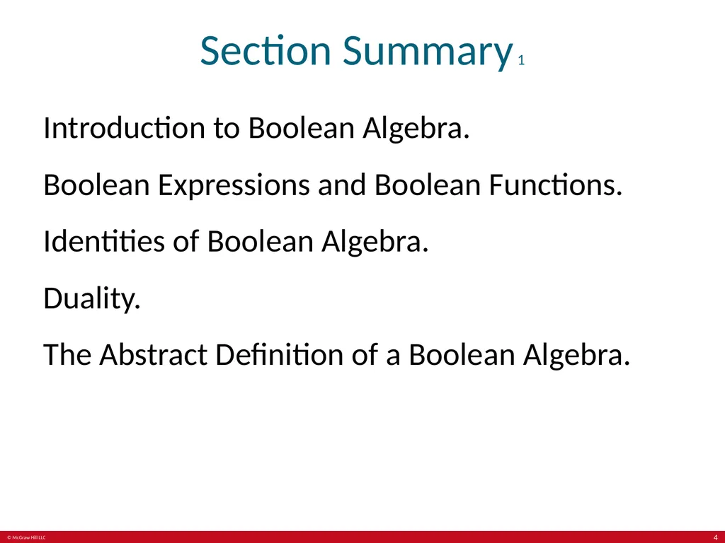 Boolean Algebra Chapter 12 With Question/Answer - slide 4 of 28