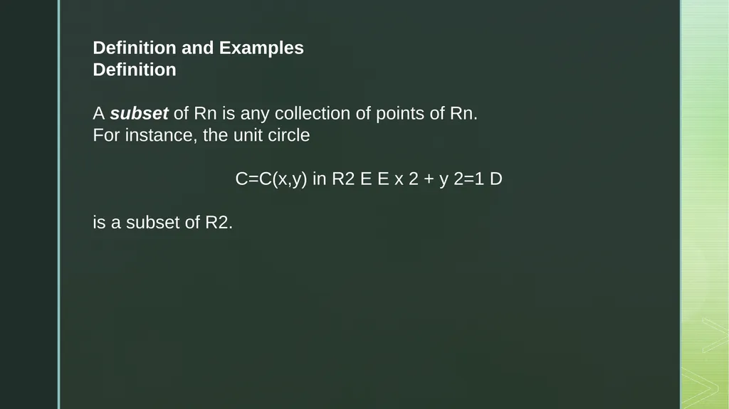 VECTOR SPACES CHAPTER 1 INTRODUCTION A vector - slide 11 of 11