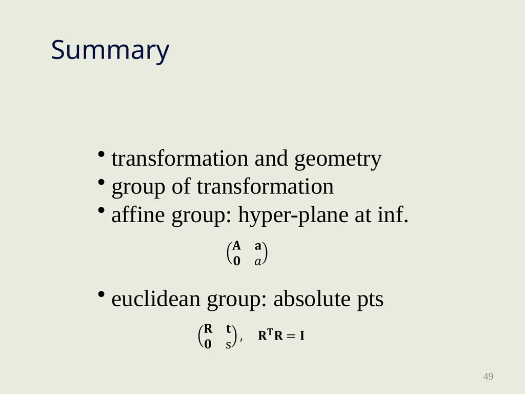 The old book, geom.pptx is from intro.ppt - slide 49 of 49