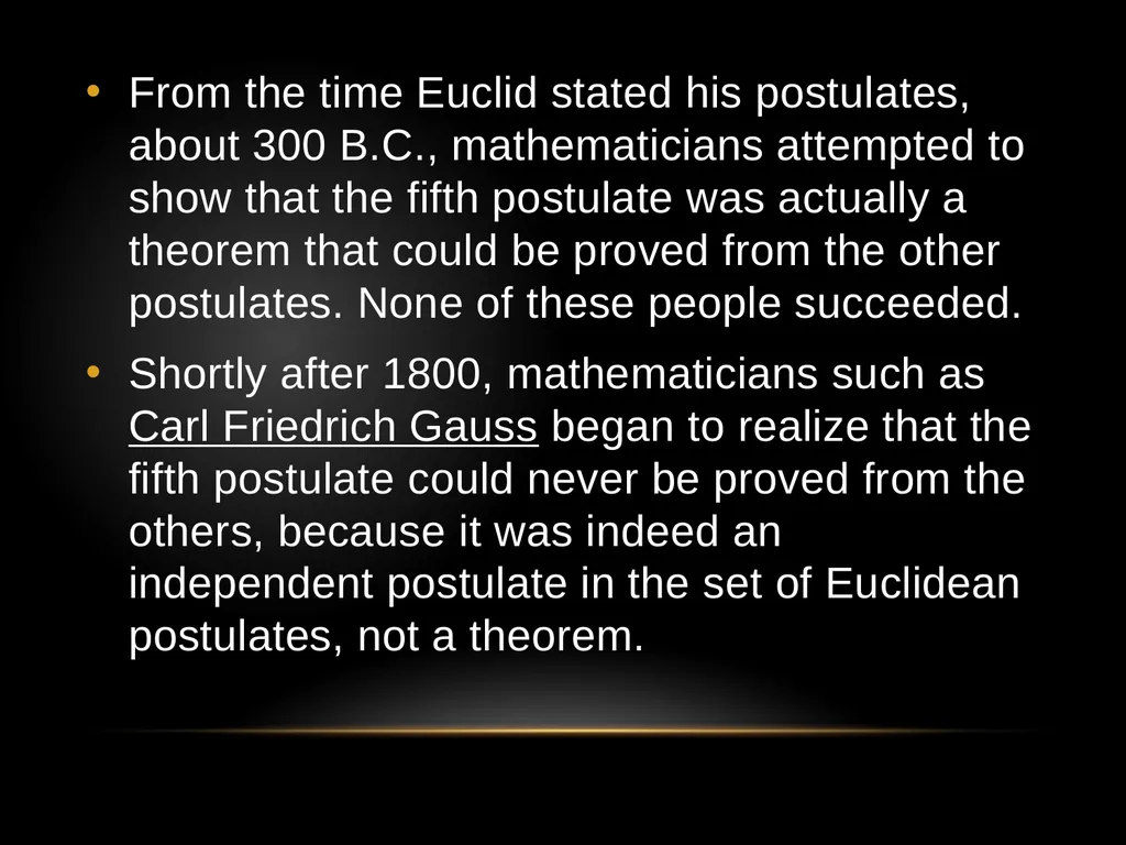 Compiled: Still John F. Reyes Non-Euclidean - slide 5 of 38