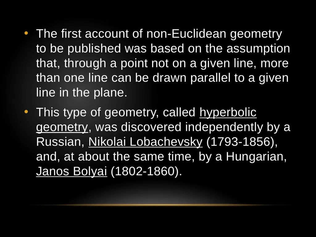 Compiled: Still John F. Reyes Non-Euclidean - slide 6 of 38