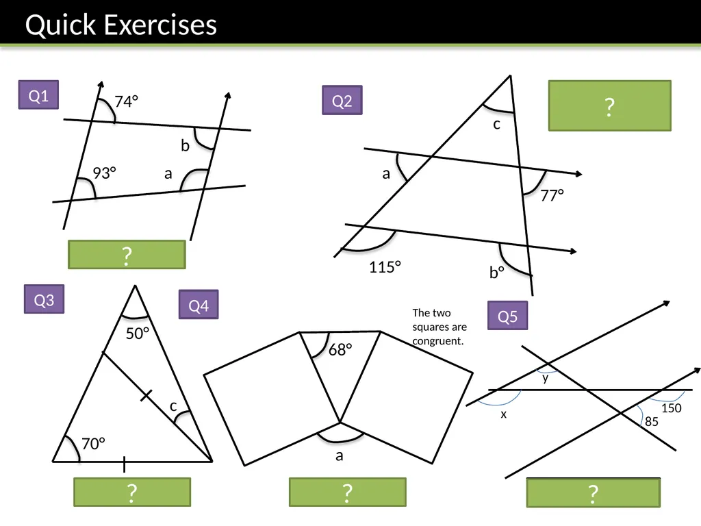 GCSE: Angles and Geometry Dr J Frost - slide 4 of 13