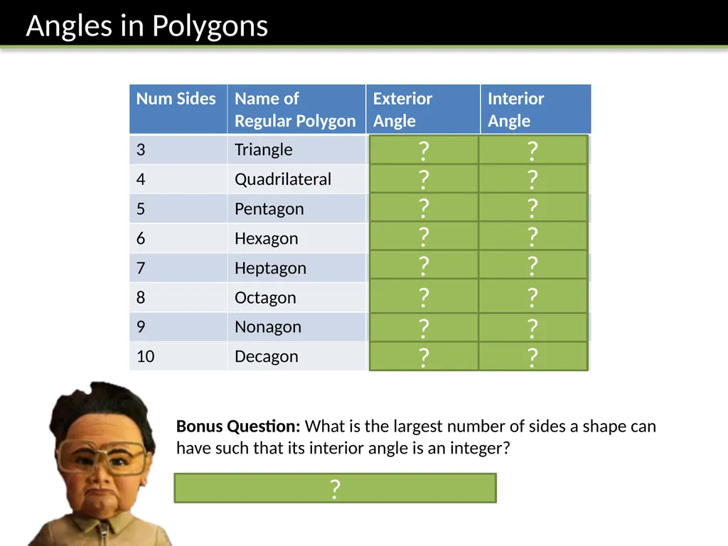 GCSE: Angles and Geometry Dr J Frost - slide 8 of 13