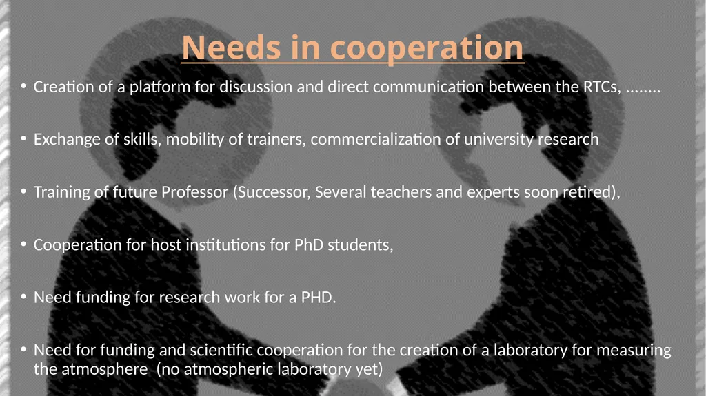 Review of University Collaboration and SYMET 13 - slide 8 of 9