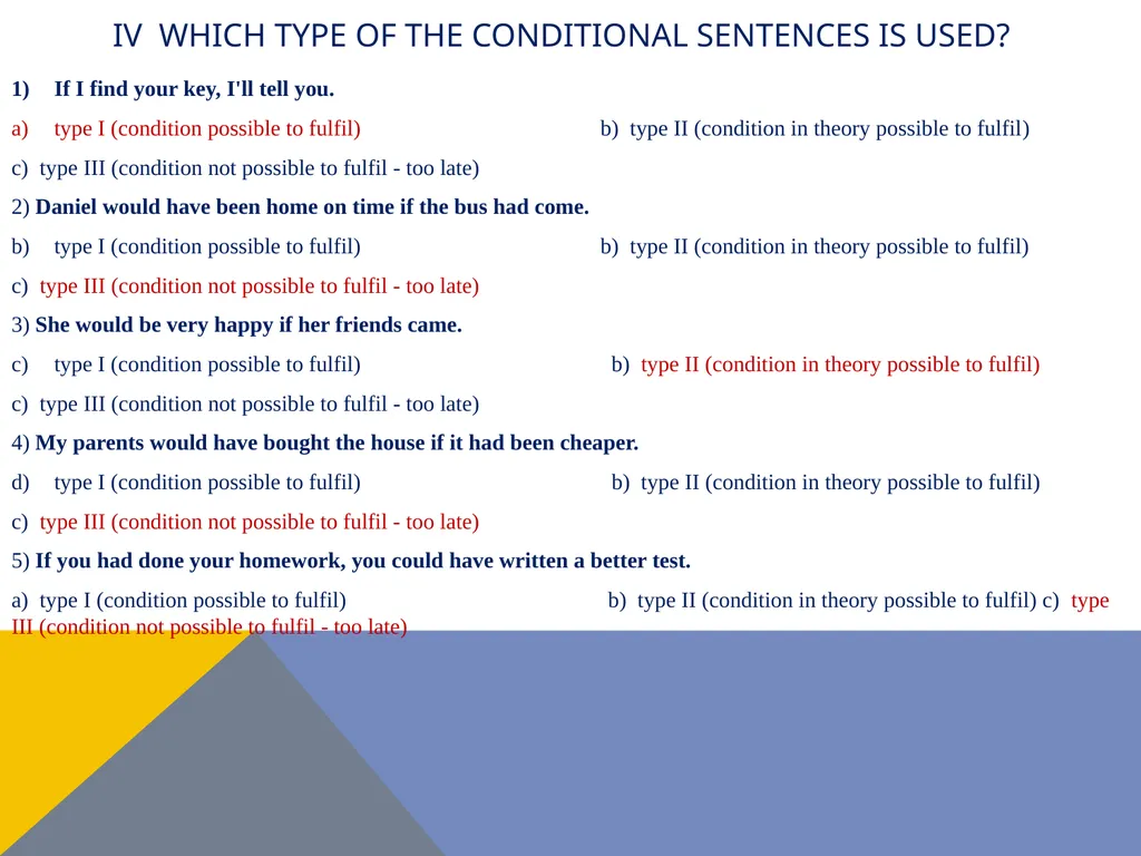 Conditional sentences kondicionali – uslovne - slide 14 of 18