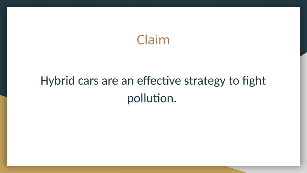 Claim and Evidence Workshop Lyn’Nazia Davis, - slide 6 of 30