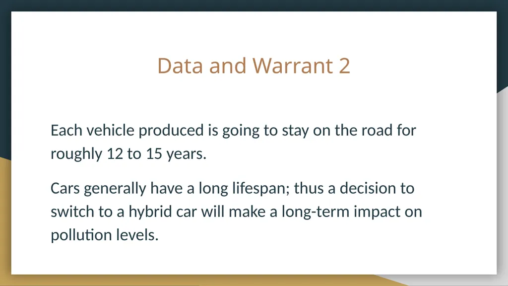 Claim and Evidence Workshop Lyn’Nazia Davis, - slide 8 of 30