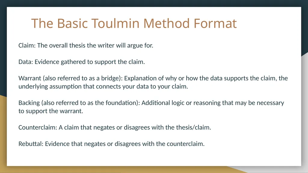 Claim and Evidence Workshop Lyn’Nazia Davis, - slide 3 of 30