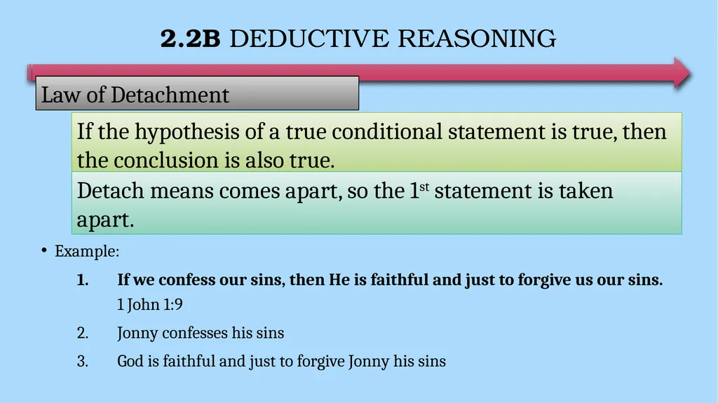 Reasoning and Proofs Geometry Chapter 2 This - slide 24 of 54