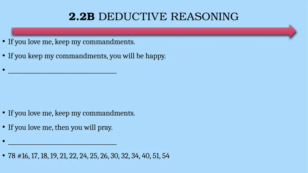 Reasoning and Proofs Geometry Chapter 2 This - slide 27 of 54