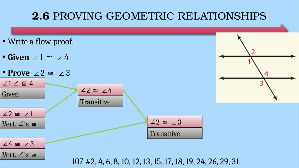 Reasoning and Proofs Geometry Chapter 2 This - slide 54 of 54
