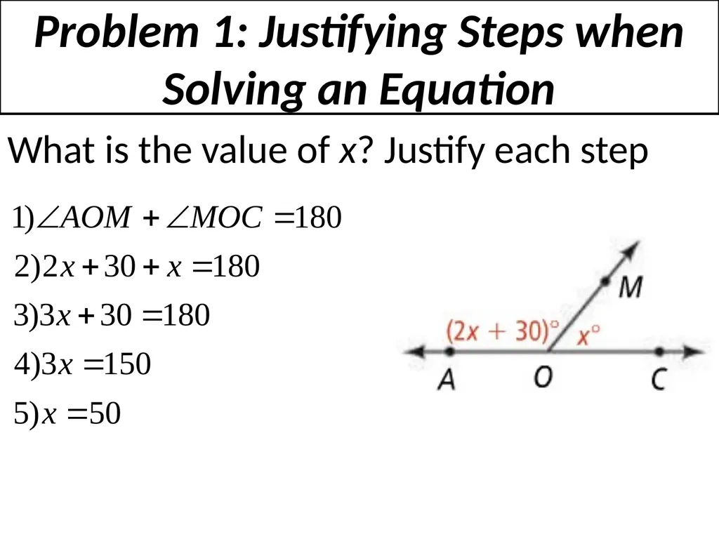 2-5 Reasoning in Algebra and Geometry Properties - slide 4 of 13
