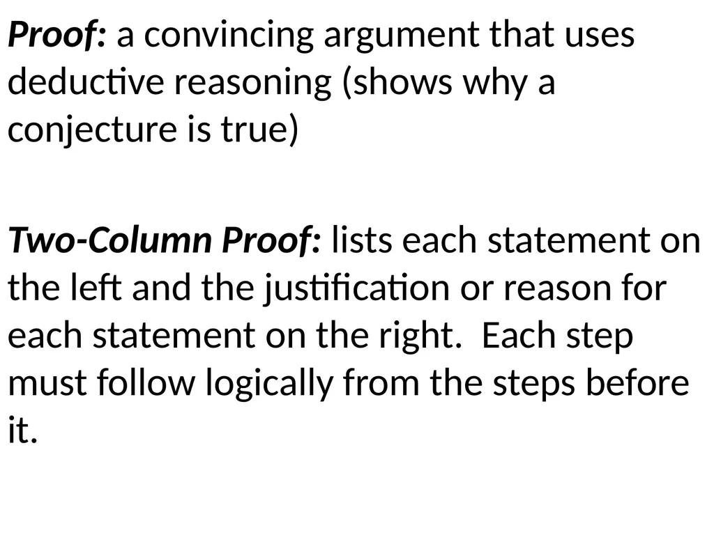 2-5 Reasoning in Algebra and Geometry Properties - slide 10 of 13