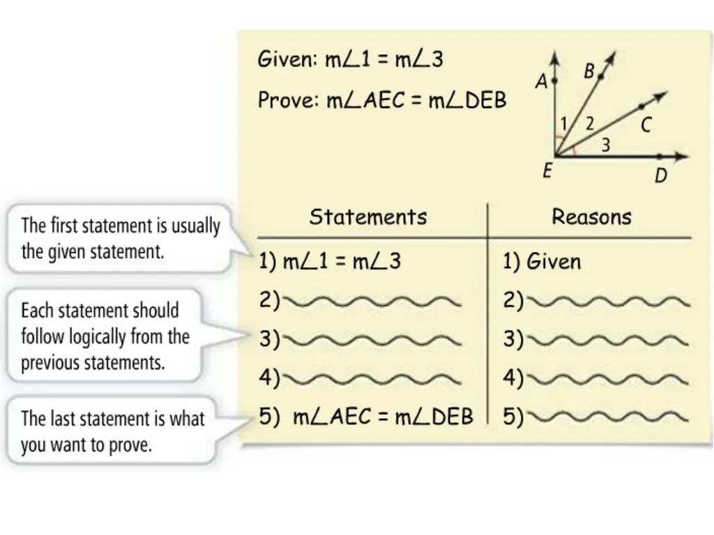 2-5 Reasoning in Algebra and Geometry Properties - slide 11 of 13