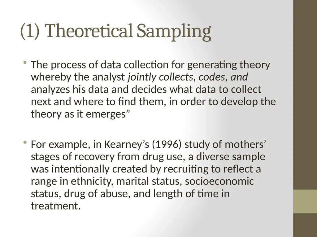 Qualitative Research Approaches Training course in - slide 34 of 80