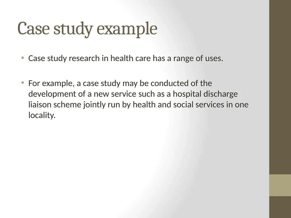 Qualitative Research Approaches Training course in - slide 51 of 80