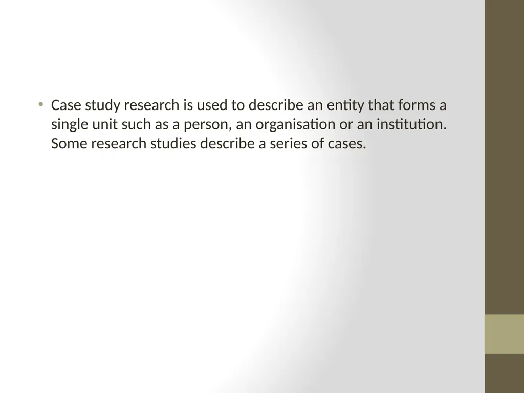 Qualitative Research Approaches Training course in - slide 49 of 80