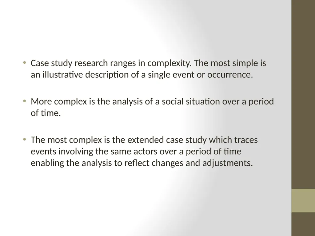 Qualitative Research Approaches Training course in - slide 50 of 80
