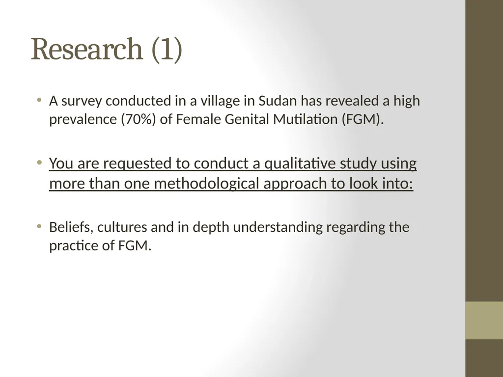 Qualitative Research Approaches Training course in - slide 6 of 80