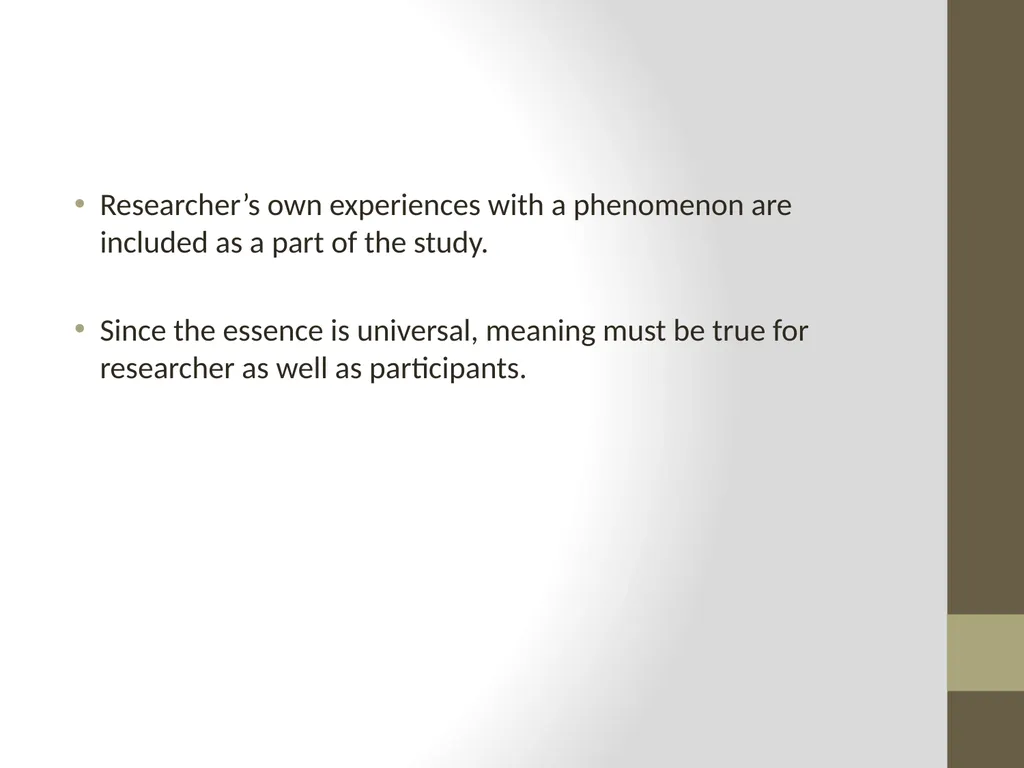 Qualitative Research Approaches Training course in - slide 24 of 80