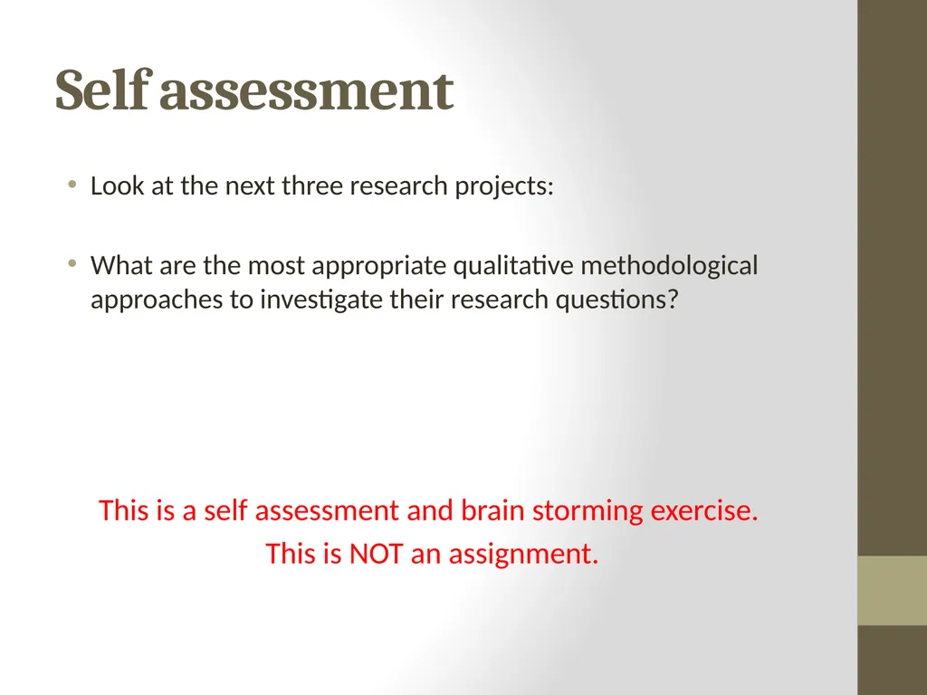 Qualitative Research Approaches Training course in - slide 5 of 80