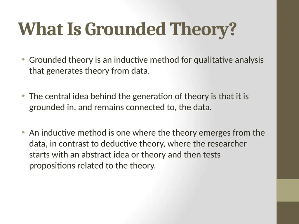 Qualitative Research Approaches Training course in - slide 32 of 80