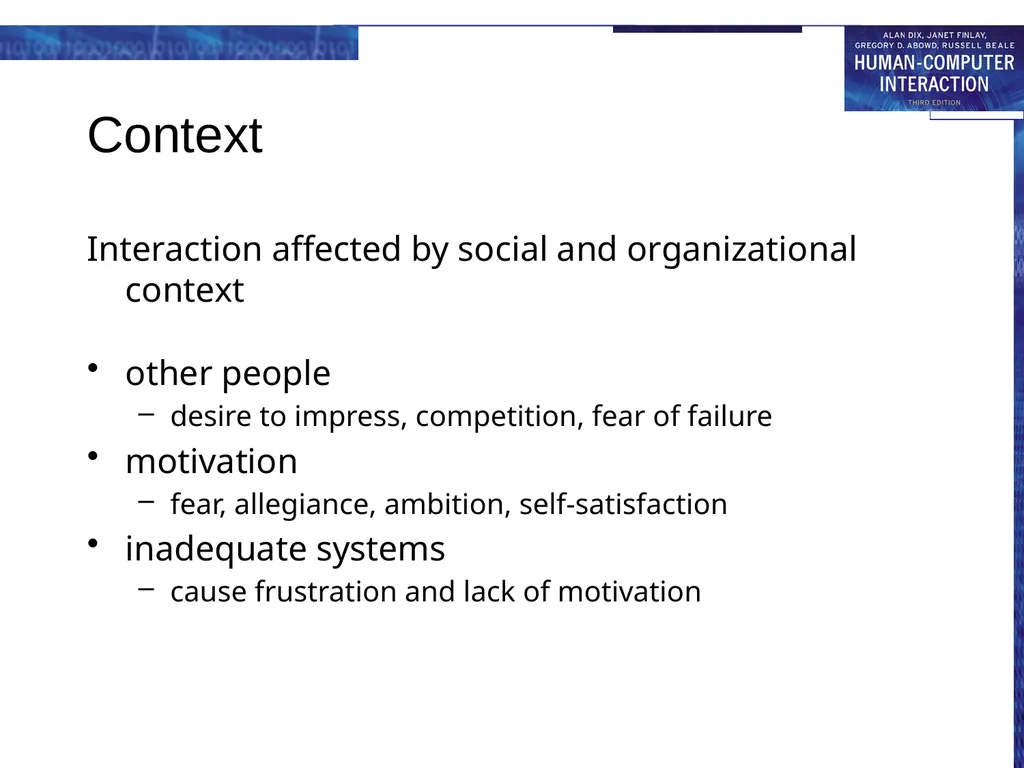 chapter 3 the interaction The Interaction - slide 49 of 70