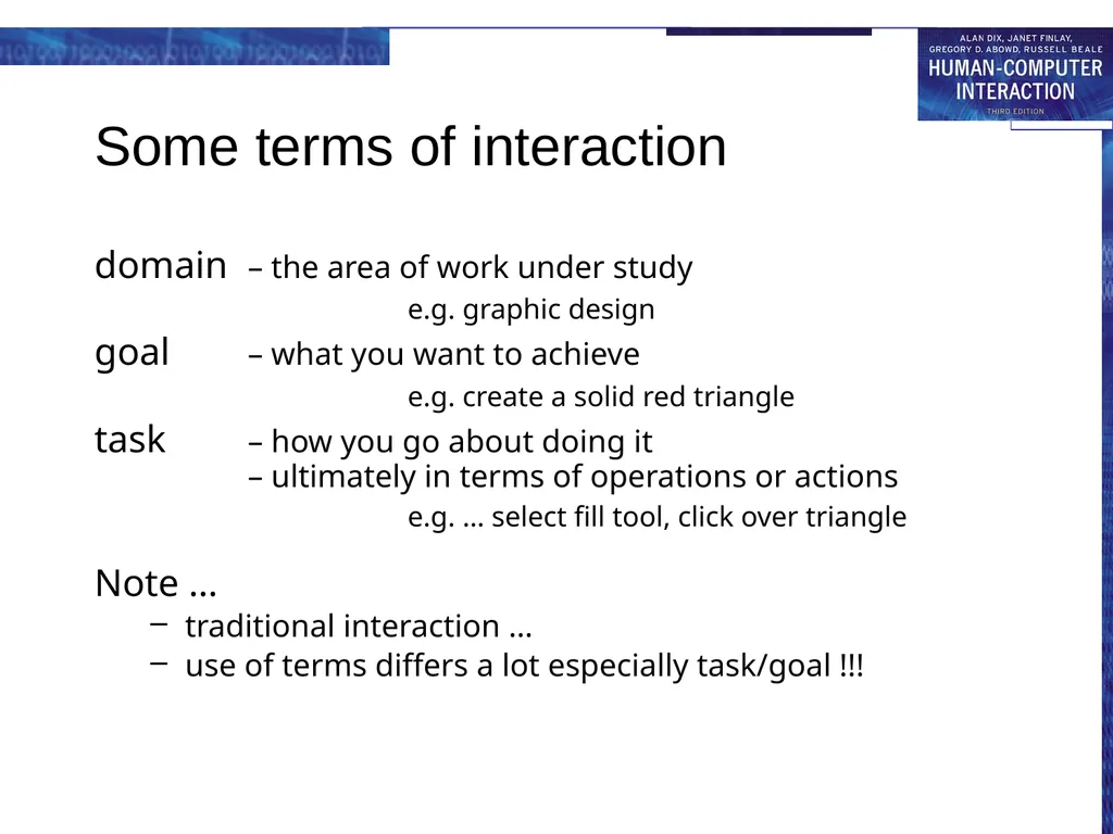 chapter 3 the interaction The Interaction - slide 5 of 70