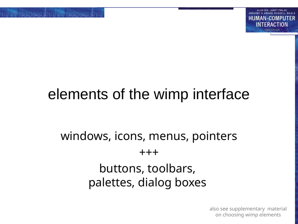 chapter 3 the interaction The Interaction - slide 32 of 70
