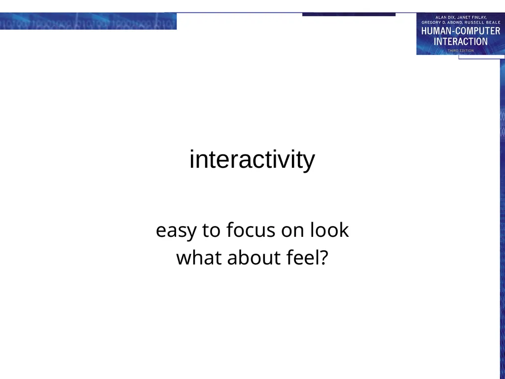 chapter 3 the interaction The Interaction - slide 44 of 70