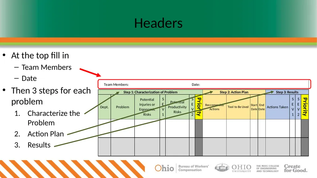 Prioritization Tool Purpose A facility or process - slide 4 of 10