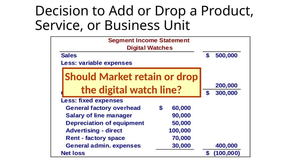 Differential Analysis and Decision Making Upon - slide 30 of 50