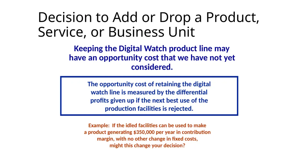 Differential Analysis and Decision Making Upon - slide 35 of 50