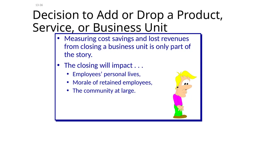 Differential Analysis and Decision Making Upon - slide 36 of 50